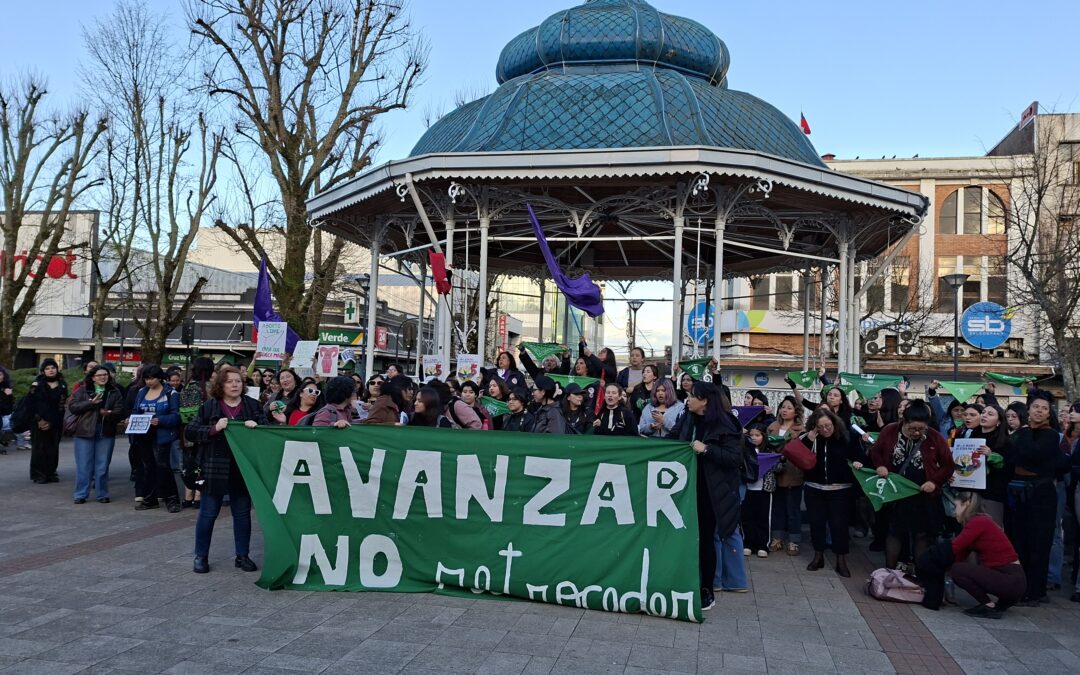 Un pañuelo, muchas voces: así se vivió el 28S en Valdivia